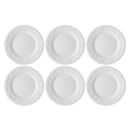 Gourmet Art 6-Piece Dimple Melamine 11