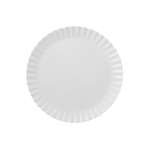 Gourmet Art 4-Piece Ruffle Melamine 6 3/4" Plate