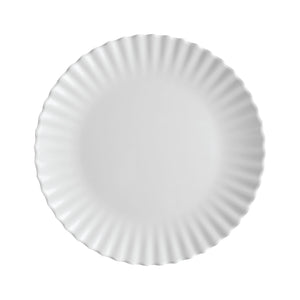 Gourmet Art 6-Piece Ruffle Melamine 9" Plate