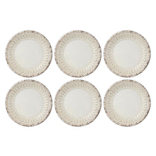 Load image into Gallery viewer, Gourmet Art 6-Piece Chateau Melamine 11&quot; Plate, Sand