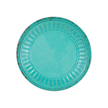 Load image into Gallery viewer, Gourmet Art 4-Piece Chateau Melamine 6&quot; Plate, Turquoise