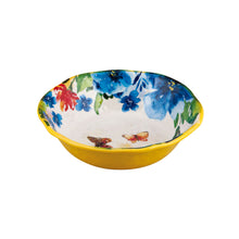Load image into Gallery viewer, Gourmet Art 6-Piece Butterfly Melamine 7 1/2&quot; Bowl