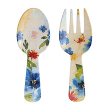 Load image into Gallery viewer, Gourmet Art 7-Piece Butterfly Melamine Salad Serving