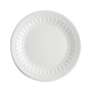 Gourmet Art 6-Piece Chateau Melamine 9" Plate, White