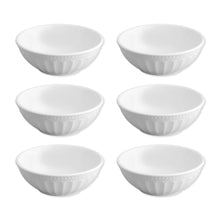 Load image into Gallery viewer, Gourmet Art 6-Piece Chateau Melamine 7&quot; Bowl, White