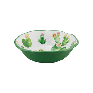 Gourmet Art 12-Piece Cactus Melamine Dinnerware Set