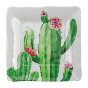 Gourmet Art 4-Piece Cactus Melamine 6 1/8" Plate