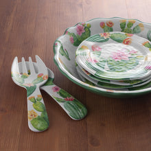 Load image into Gallery viewer, Gourmet Art 7-Piece Cactus Melamine Salad Serving