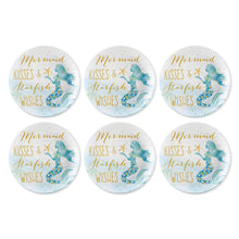 Load image into Gallery viewer, Gourmet Art 6-Piece Mermaid Melamine 9&quot; Plate