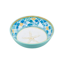 Load image into Gallery viewer, Gourmet Art 6-Piece Mermaid Melamine 7 1/2&quot; Bowl