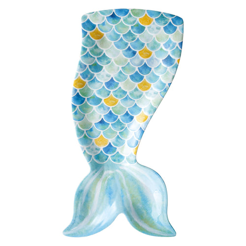 Gourmet Art Mermaid Melamine 17 1/8