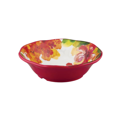 Gourmet Art 6-Piece Pink Floral Melamine 7