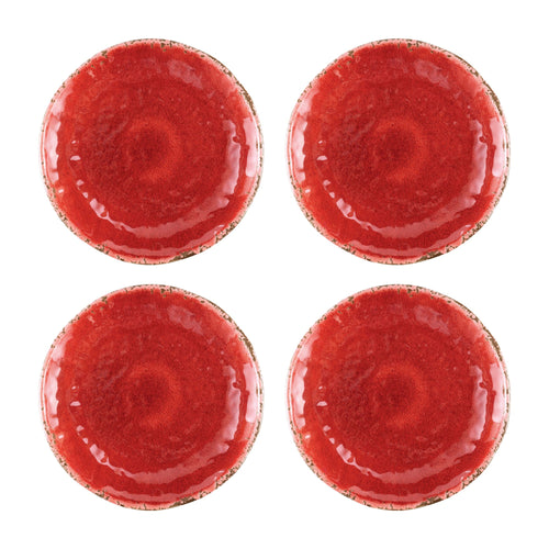 Gourmet Art 4-Piece Crackle Melamine 6