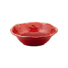 Load image into Gallery viewer, Gourmet Art 12-Piece Crackle Melamine Dinnerware Set, Red