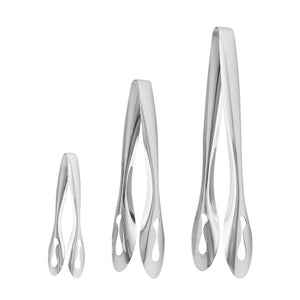 Supreme Stainless Steel 3-Piece Serving Tong Set