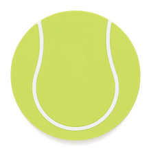 Load image into Gallery viewer, Gourmet Art 4-Piece Tennis Silicone Coaster