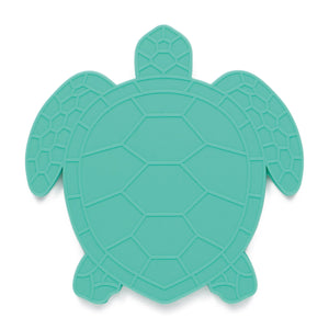 Gourmet Art 4-Piece Turtle Silicone Coaster