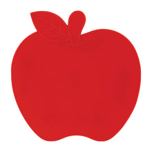 Load image into Gallery viewer, Gourmet Art 4-Piece Apple Silicone Coaster