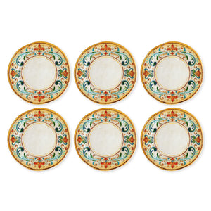 Gourmet Art 6-Piece Tuscany Melamine 11" Dinner Plate