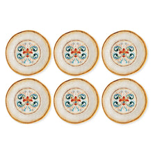 Load image into Gallery viewer, Gourmet Art 6-Piece Tuscany Melamine 9&quot; Salad Plate