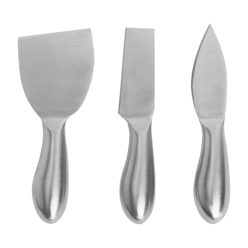 Supreme Stainless Steel 3-Piece Mini Cheese Knife