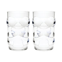 Load image into Gallery viewer, Gourmet Art 2-Piece Water Cube Acrylic Tumbler, 19 oz.