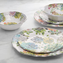 Load image into Gallery viewer, Gourmet Art 16-Piece Succulents Melamine Dinnerware Set
