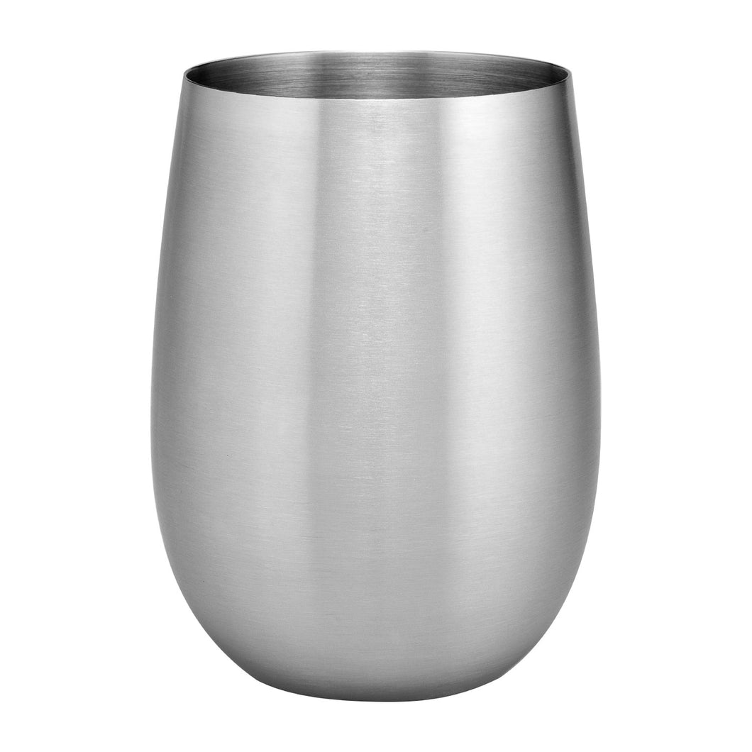 Supreme Stainless Steel 20 oz. Stemless Wine Glass