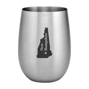 Supreme Stainless Steel New Hampshire 20 oz. Stemless Wine Glass