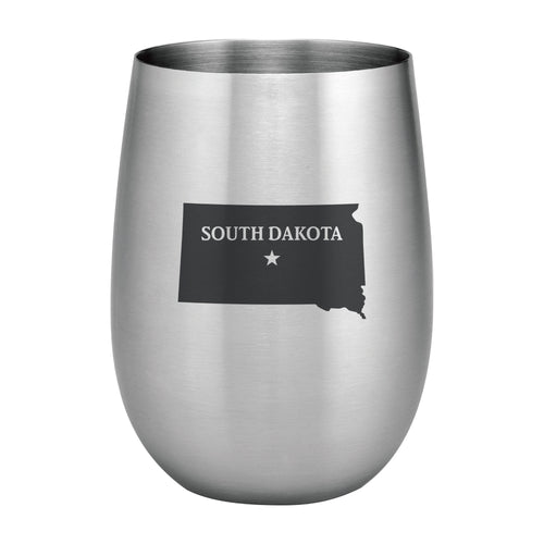 Supreme Stainless Steel South Dakota 20 oz. Stemless Wine Glass