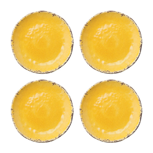 Gourmet Art 4-Piece Crackle Melamine 6