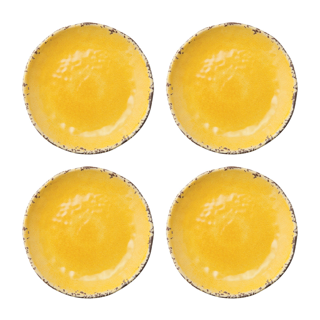 Gourmet Art 4-Piece Crackle Melamine 6
