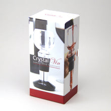 Load image into Gallery viewer, Gourmet Art Crystal Vine Wine Aerator, Black