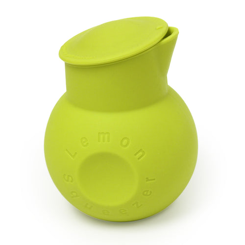 Gourmet Art Silicone Lemon Squeezer, Green