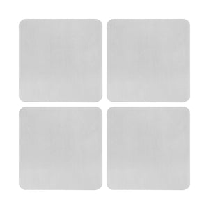 Supreme Stainless Steel 4-Piece Coaster