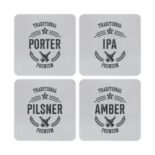 Load image into Gallery viewer, Supreme Stainless Steel 4-Piece Beer Coaster