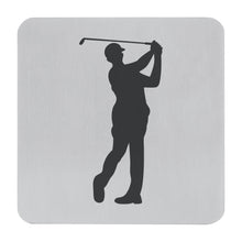 Load image into Gallery viewer, Supreme Stainless Steel 4-Piece Golf Coaster