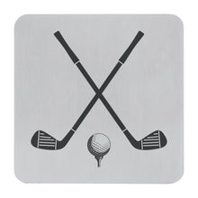 Load image into Gallery viewer, Supreme Stainless Steel 4-Piece Golf Coaster