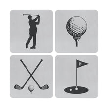 Load image into Gallery viewer, Supreme Stainless Steel 4-Piece Golf Coaster