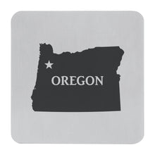 Load image into Gallery viewer, Supreme Stainless Steel 4-Piece Oregon Coaster