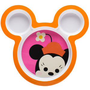 Gourmet Art 2-Piece Minnie Mouse Melamine Plate