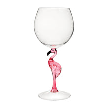 Load image into Gallery viewer, Gourmet Art 2-Piece Flamingo 20 oz. Acrylic Wine Glass