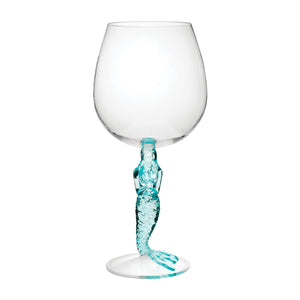 Gourmet Art 2-Piece Mermaid 17 oz. Acrylic Wine Glass