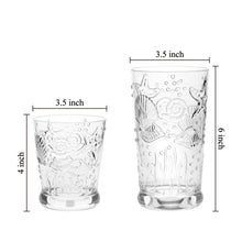 Load image into Gallery viewer, Gourmet Art 2-Piece Sealife Acrylic DOF Tumbler, 19 oz.