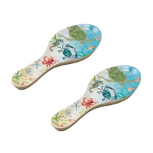 Load image into Gallery viewer, Gourmet Art 2-Piece Sealife Melamine Spoon Rest