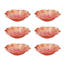 Load image into Gallery viewer, Gourmet Art 6-Piece Tiger Lily Melamine 8 Bowl