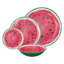 Load image into Gallery viewer, Gourmet Art 16-Piece Watermelon Melamine Dinnerware Set
