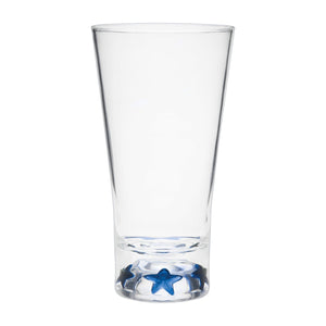 Gourmet Art 2-Piece Blue Star Acrylic DOF Tumbler, 19 oz.
