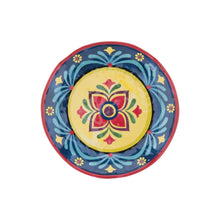 Load image into Gallery viewer, Gourmet Art 4-Piece Fiesta Floral Melamine 6 Plate
