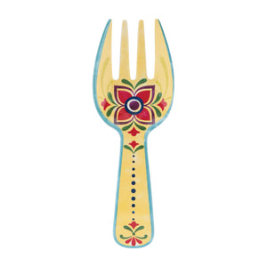 Gourmet Art 2-Piece Fiesta Floral Melamine Salad Server